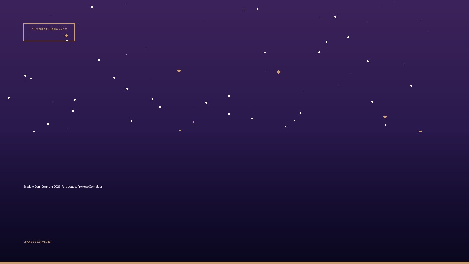 Saúde e Bem-Estar em 2026 Para Leão ♌: Previsão Completa — Previsões e Horóscopos no Horoscopo Certo