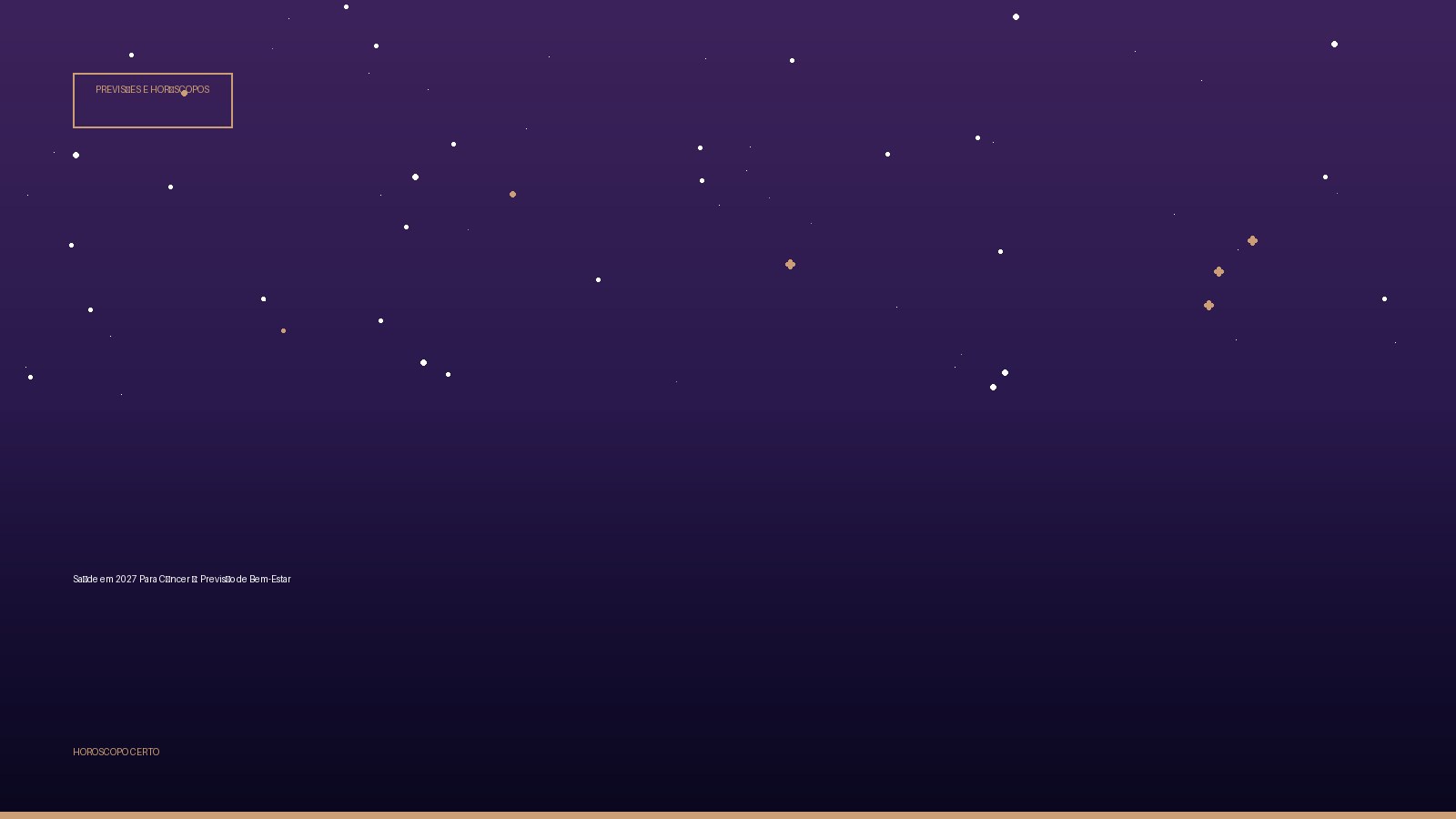 Saúde em 2027 Para Câncer ♋: Previsão de Bem-Estar — Previsões e Horóscopos no Horoscopo Certo