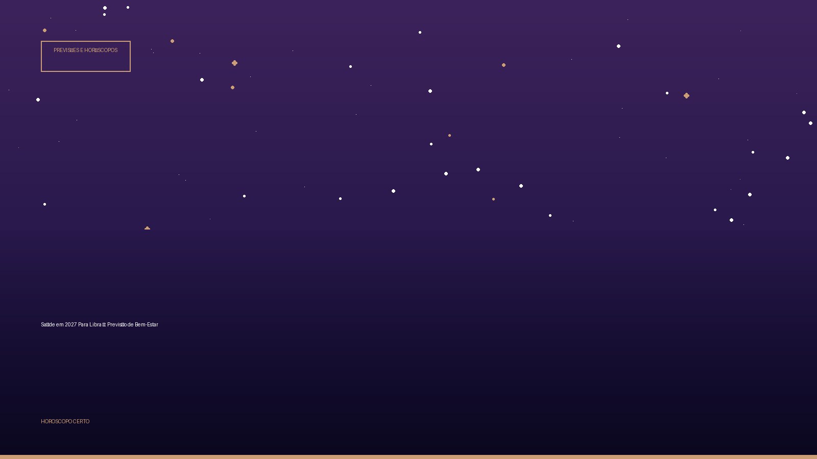 Saúde em 2027 Para Libra ♎: Previsão de Bem-Estar — Previsões e Horóscopos no Horoscopo Certo