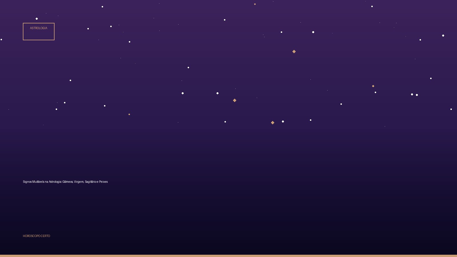 Signos Mutávels na Astrologia: Gêmeos, Virgem, Sagitário e Peixes — Astrologia no Horoscopo Certo