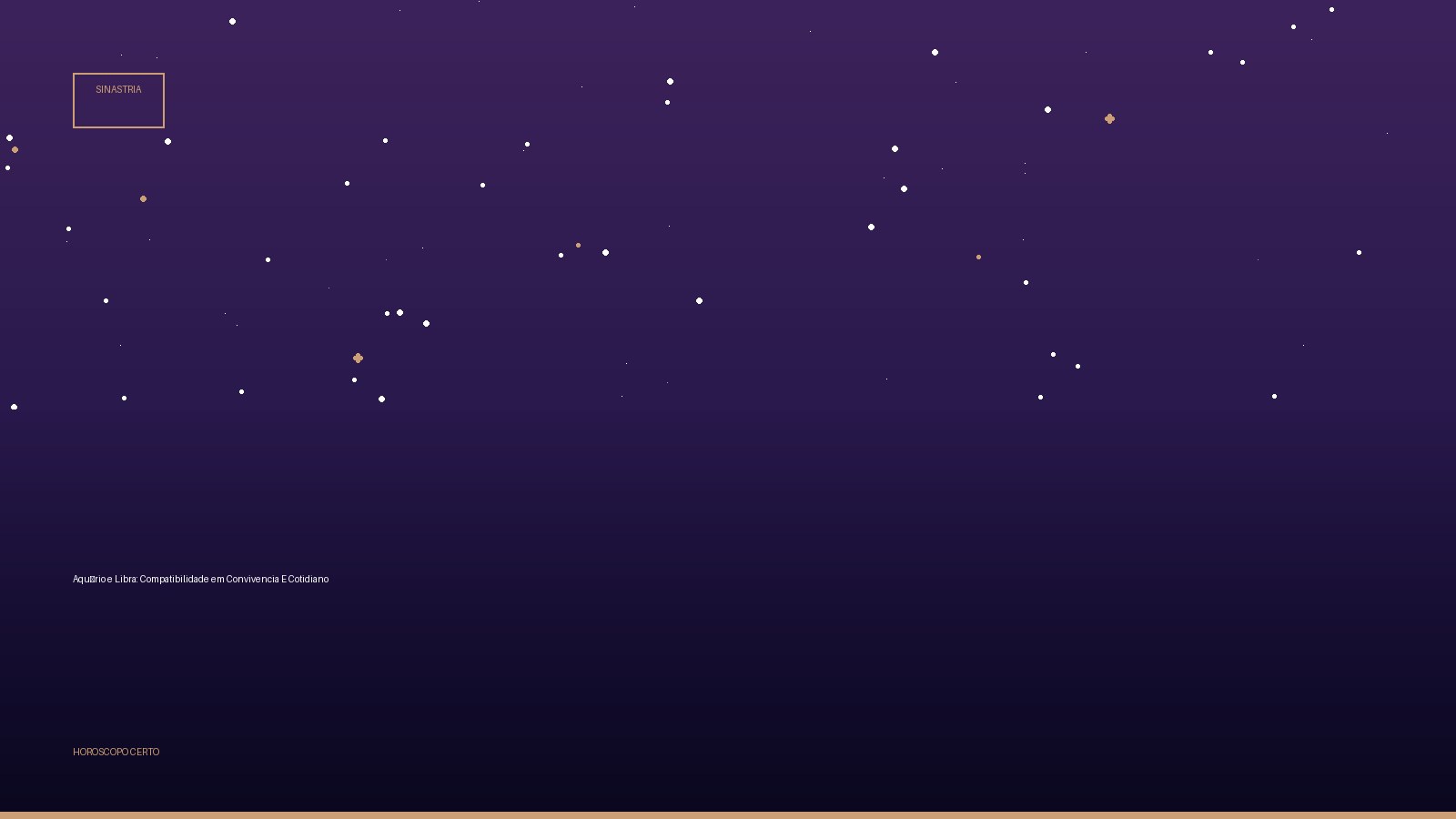 Aquário e Libra: Compatibilidade em Convivencia E Cotidiano — Sinastria no Horoscopo Certo