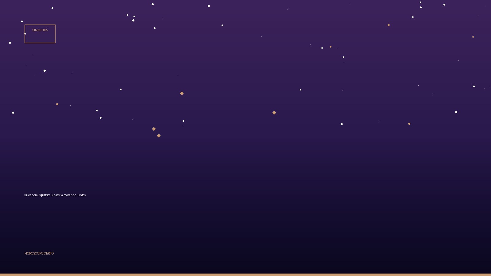 Áries com Aquário: Sinastria morando juntos — Sinastria no Horoscopo Certo
