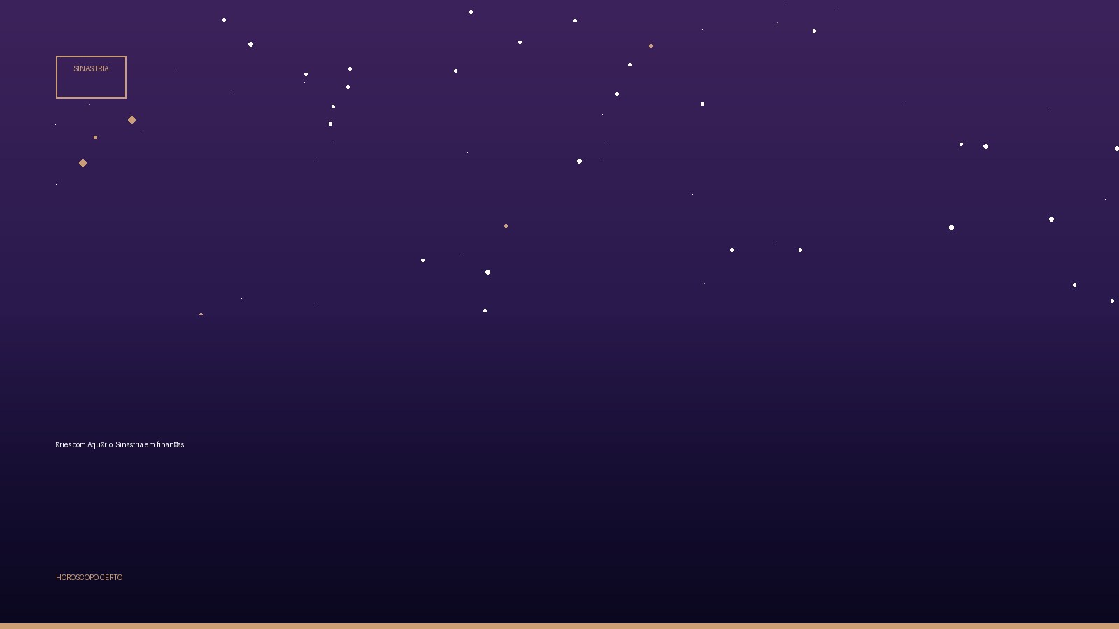 Áries com Aquário: Sinastria em finanças — Sinastria no Horoscopo Certo