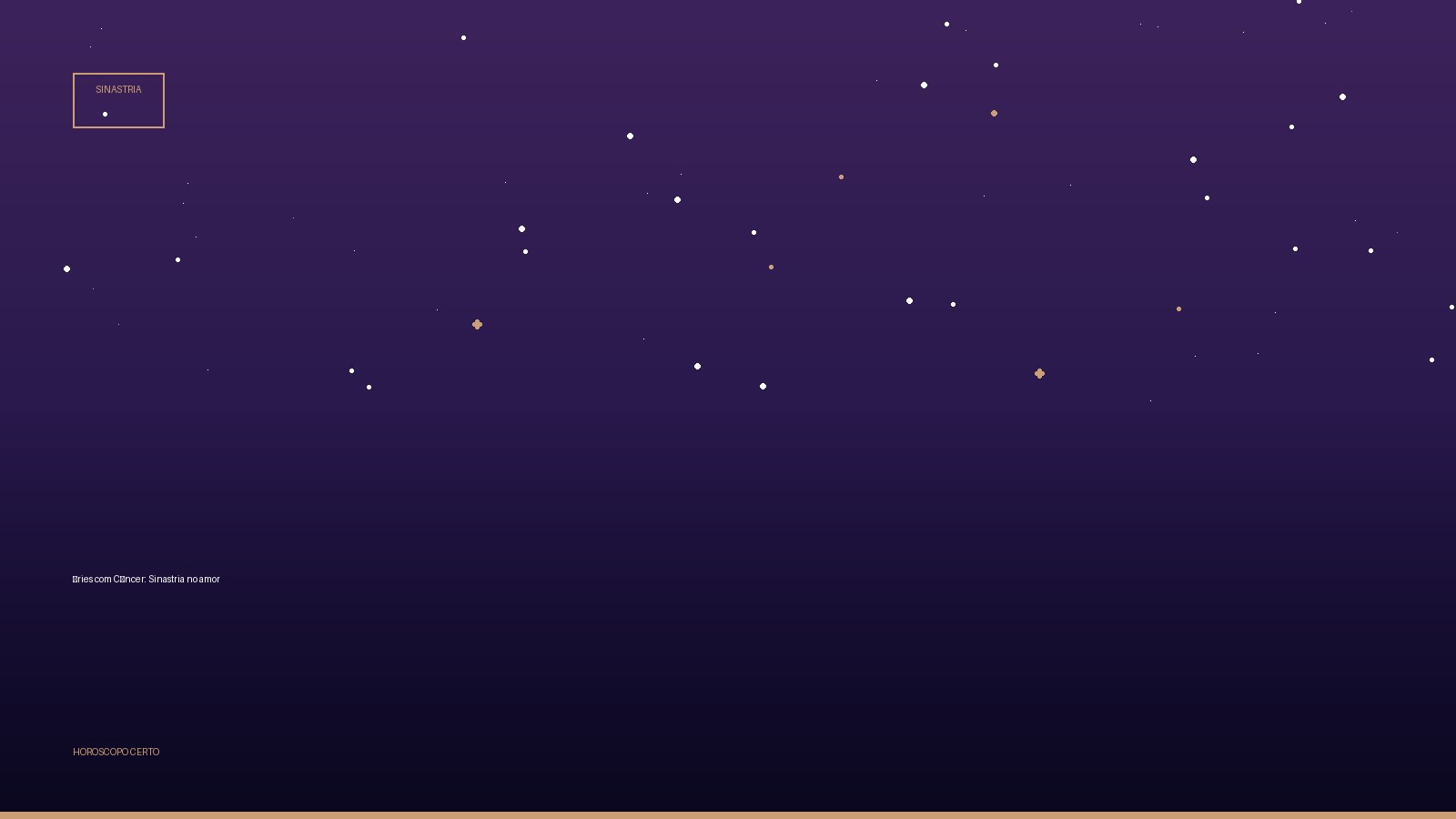 Áries com Câncer: Sinastria no amor — Sinastria no Horoscopo Certo