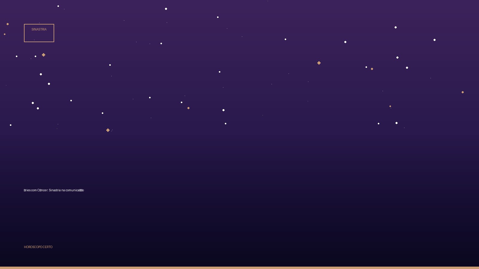 Áries com Câncer: Sinastria na comunicação — Sinastria no Horoscopo Certo
