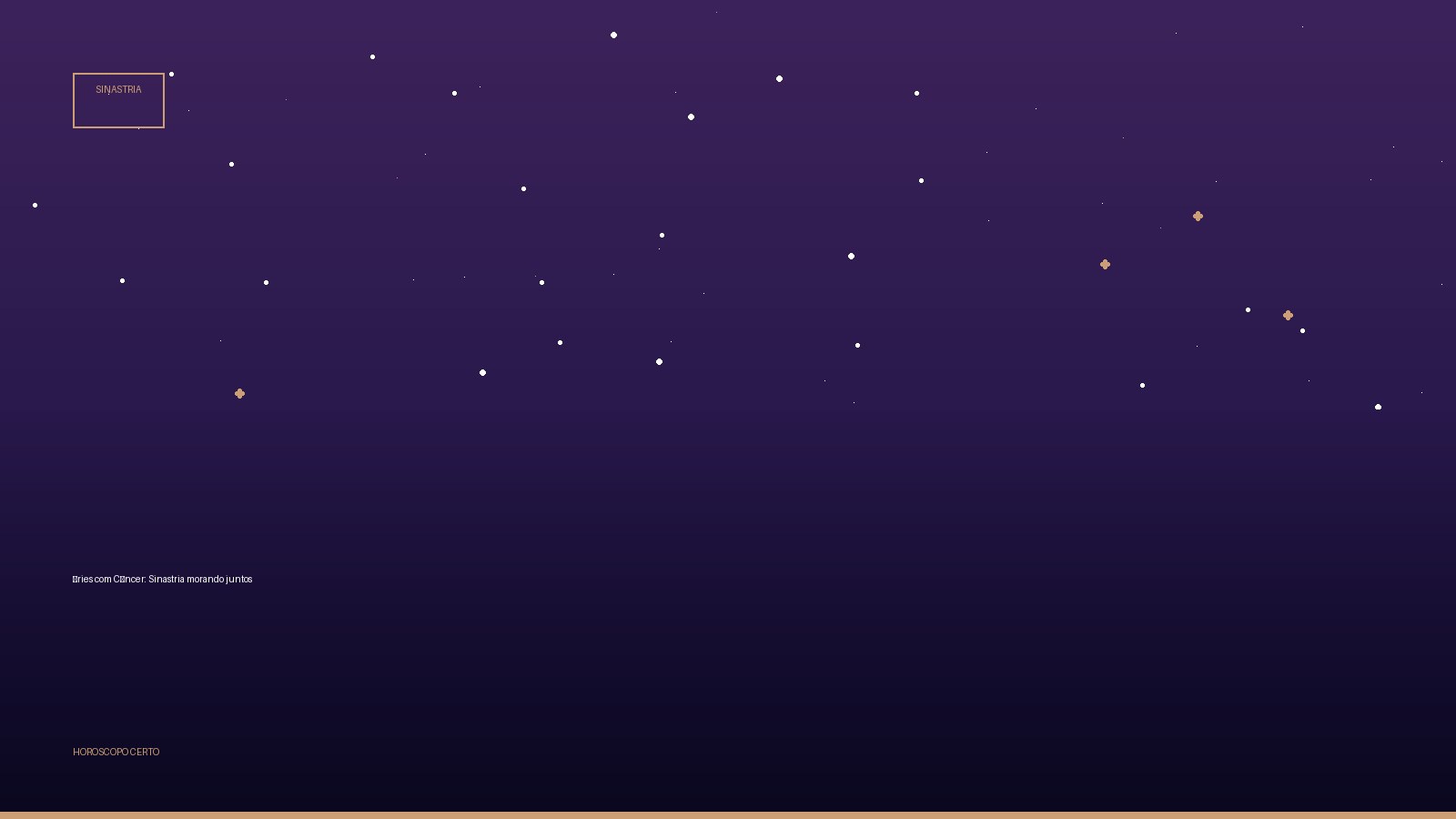Áries com Câncer: Sinastria morando juntos — Sinastria no Horoscopo Certo