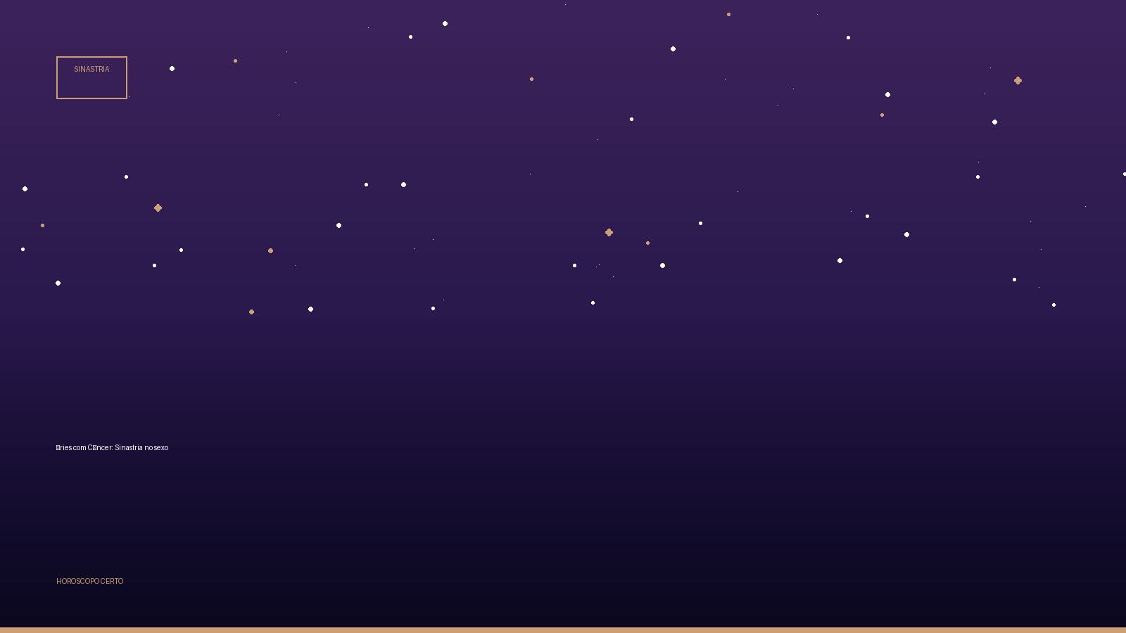 Áries com Câncer: Sinastria no sexo — Sinastria no Horoscopo Certo