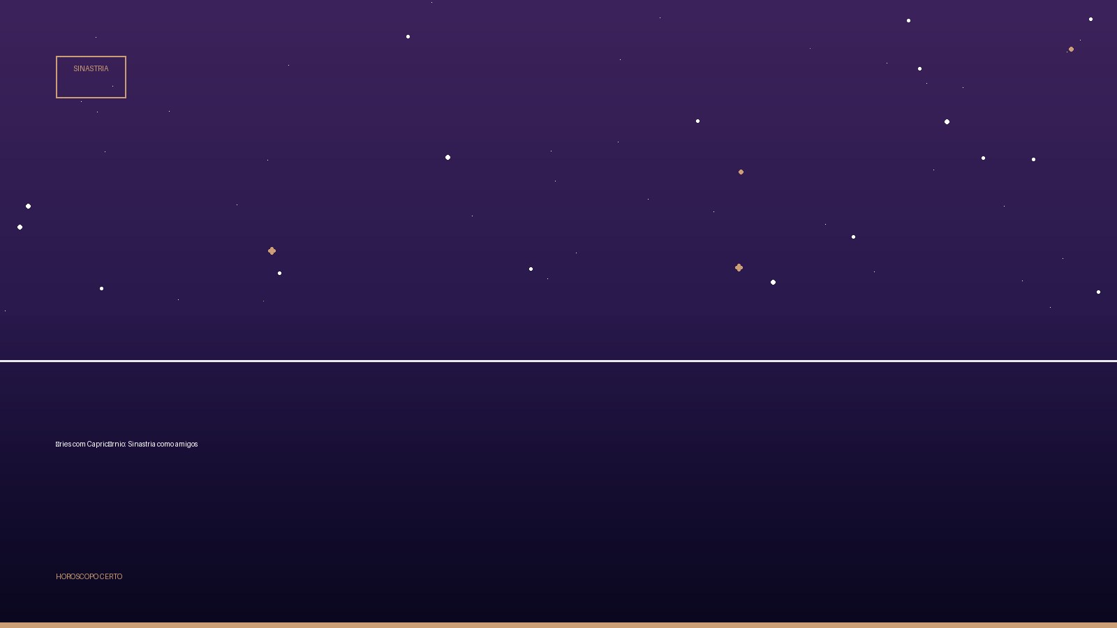 Áries com Capricórnio: Sinastria como amigos — Sinastria no Horoscopo Certo