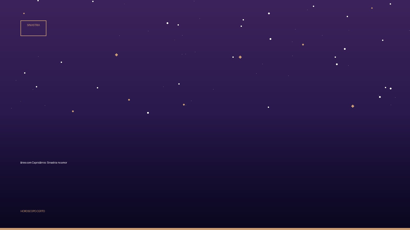 Áries com Capricórnio: Sinastria no amor — Sinastria no Horoscopo Certo