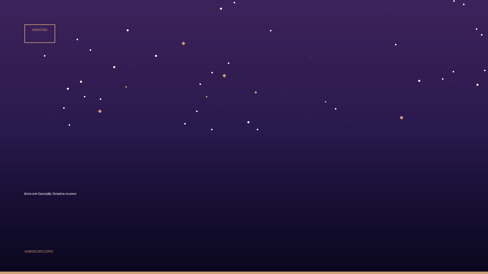 Áries com Escorpião: Sinastria no amor — Sinastria no Horoscopo Certo