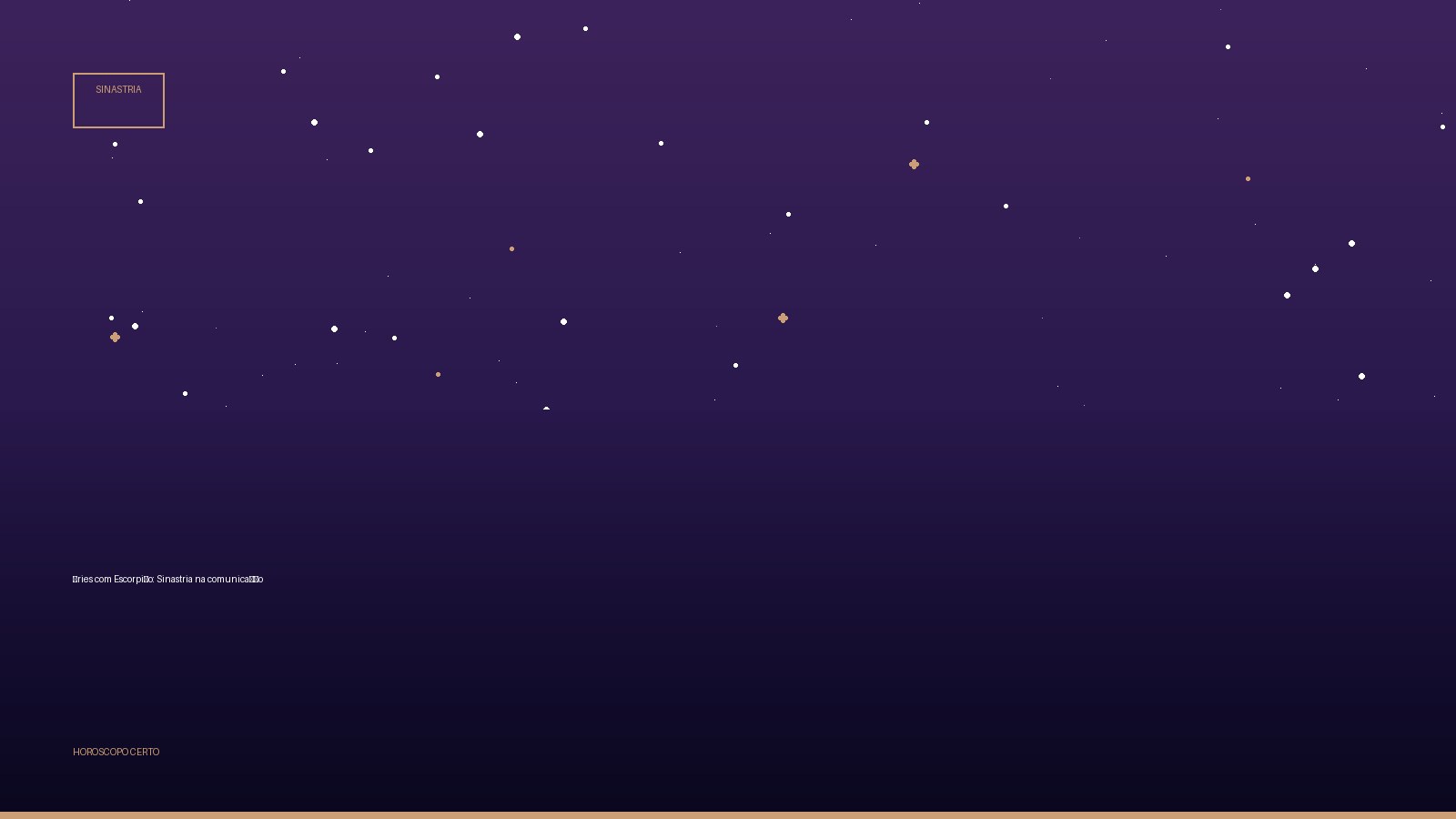 Áries com Escorpião: Sinastria na comunicação — Sinastria no Horoscopo Certo