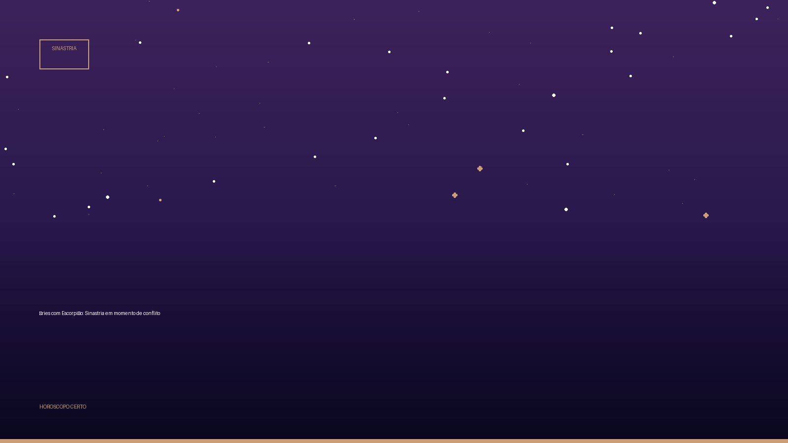 Áries com Escorpião: Sinastria em momento de conflito — Sinastria no Horoscopo Certo