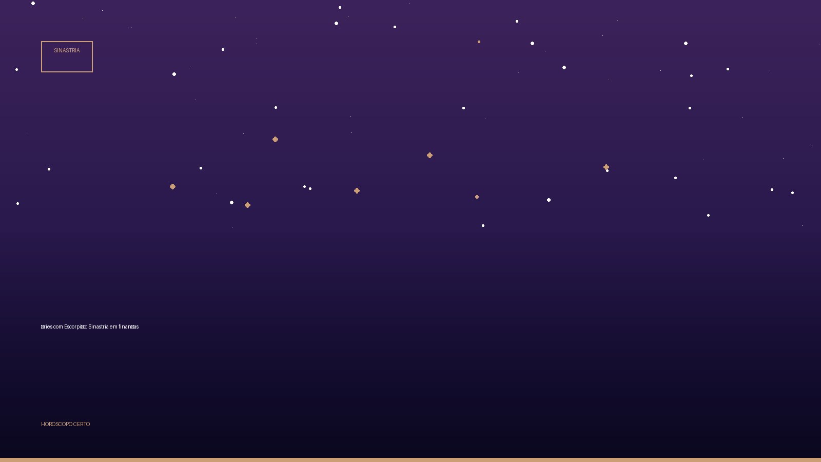Áries com Escorpião: Sinastria em finanças — Sinastria no Horoscopo Certo