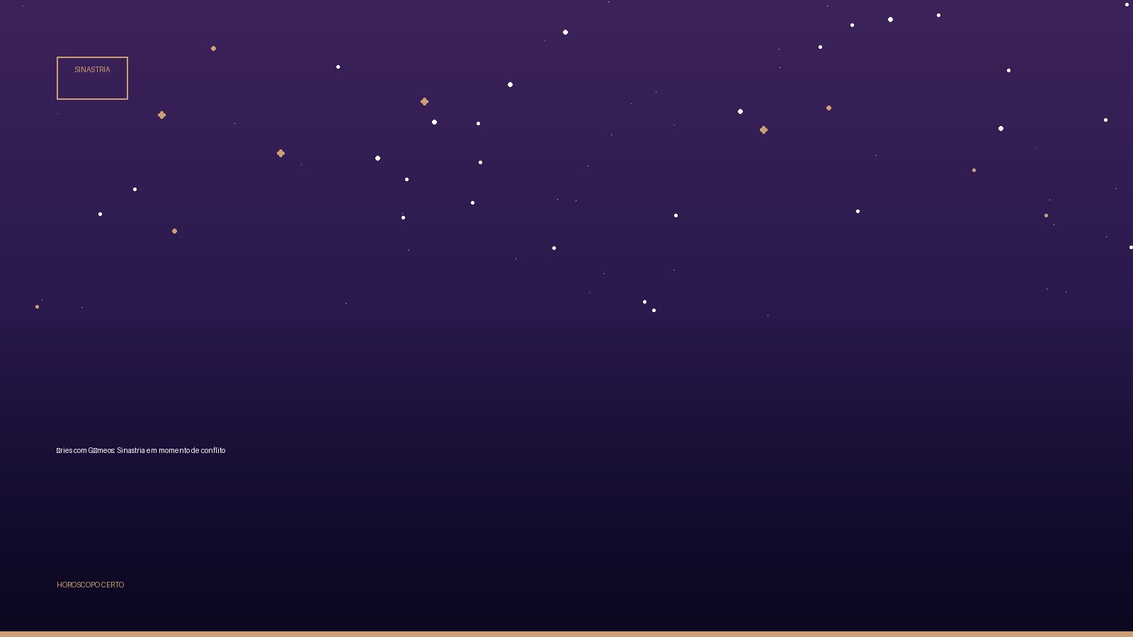 Áries com Gêmeos: Sinastria em momento de conflito — Sinastria no Horoscopo Certo
