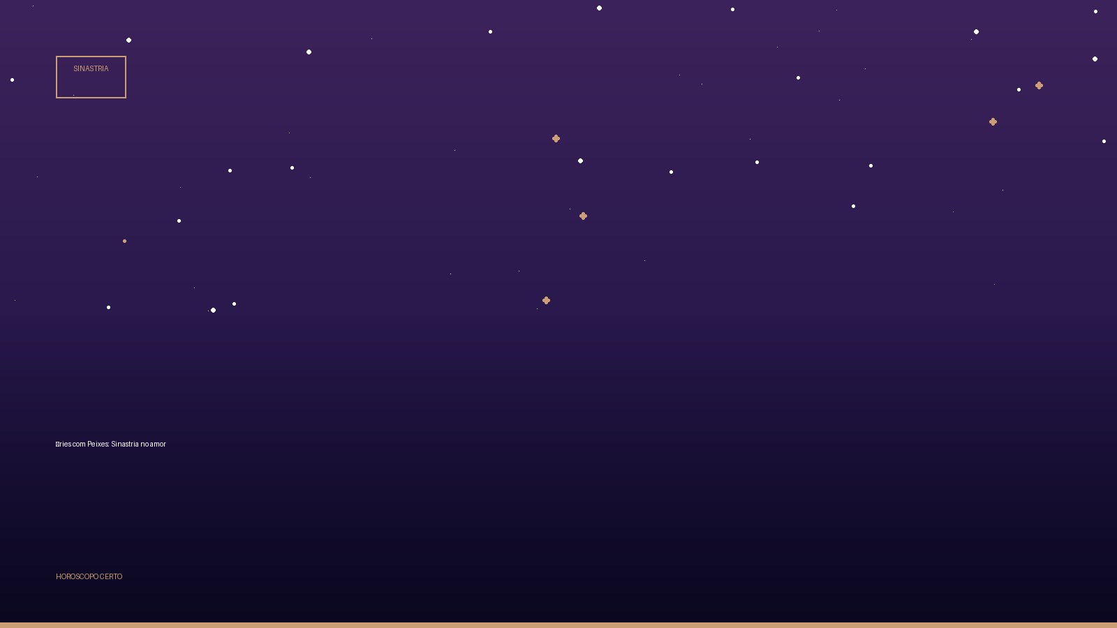 Áries com Peixes: Sinastria no amor — Sinastria no Horoscopo Certo