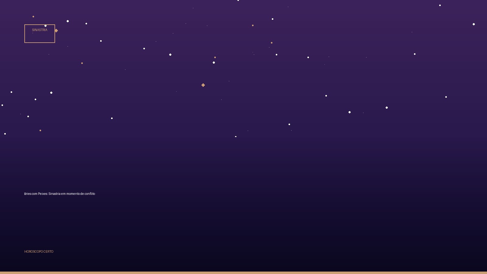 Áries com Peixes: Sinastria em momento de conflito — Sinastria no Horoscopo Certo
