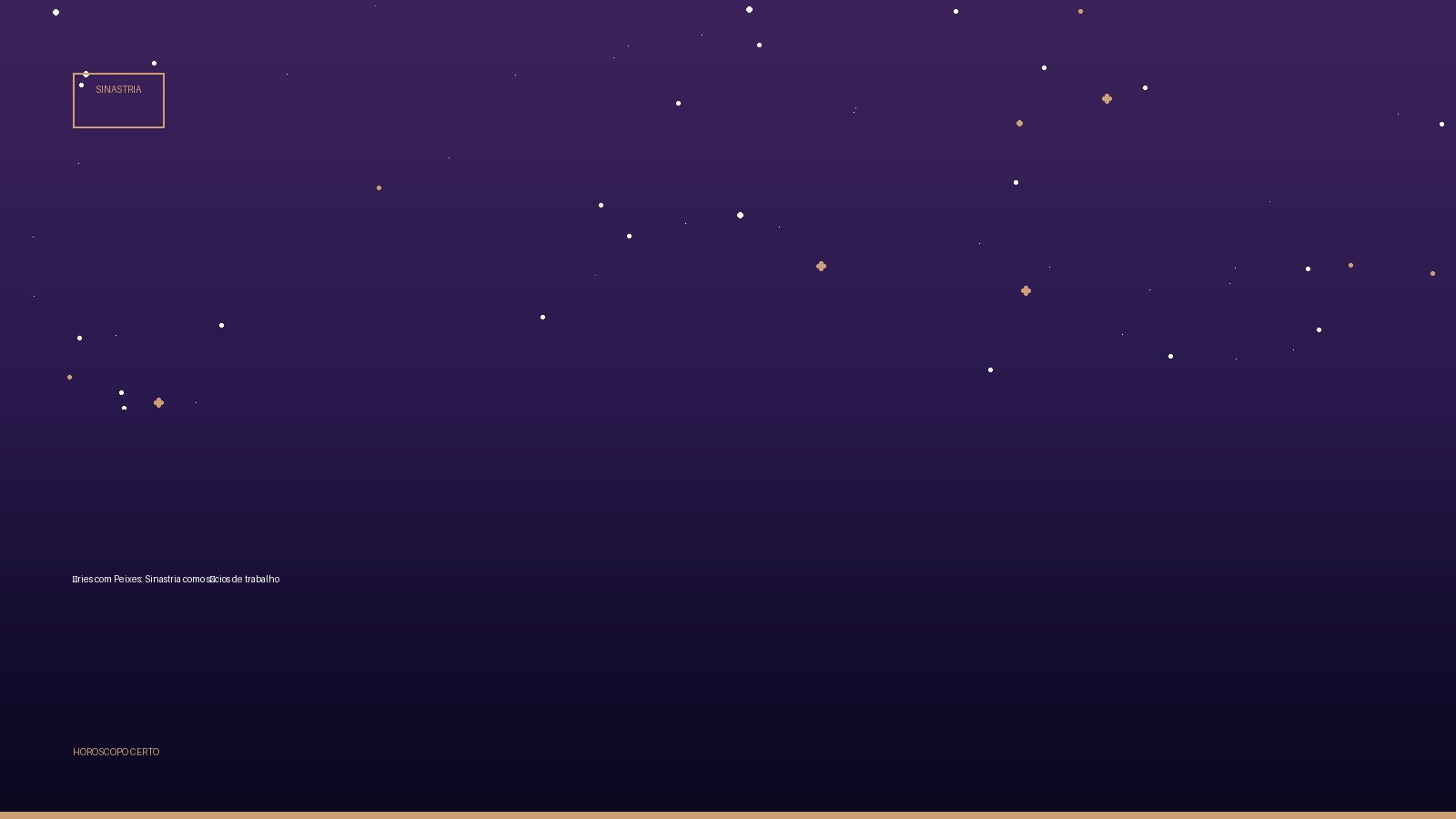 Áries com Peixes: Sinastria como sócios de trabalho — Sinastria no Horoscopo Certo