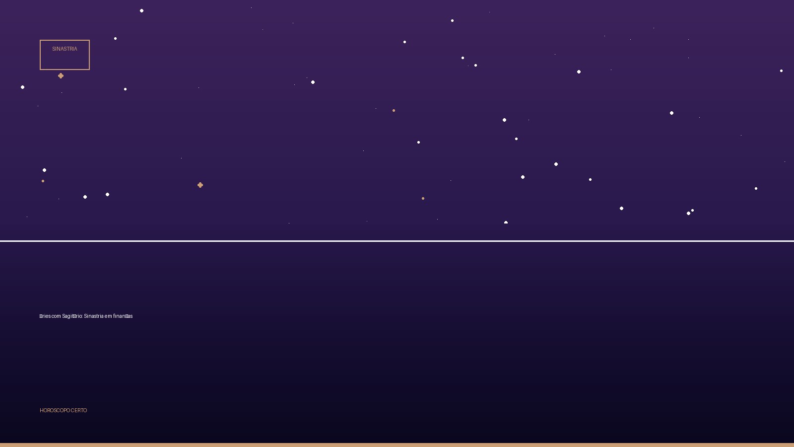 Áries com Sagitário: Sinastria em finanças — Sinastria no Horoscopo Certo