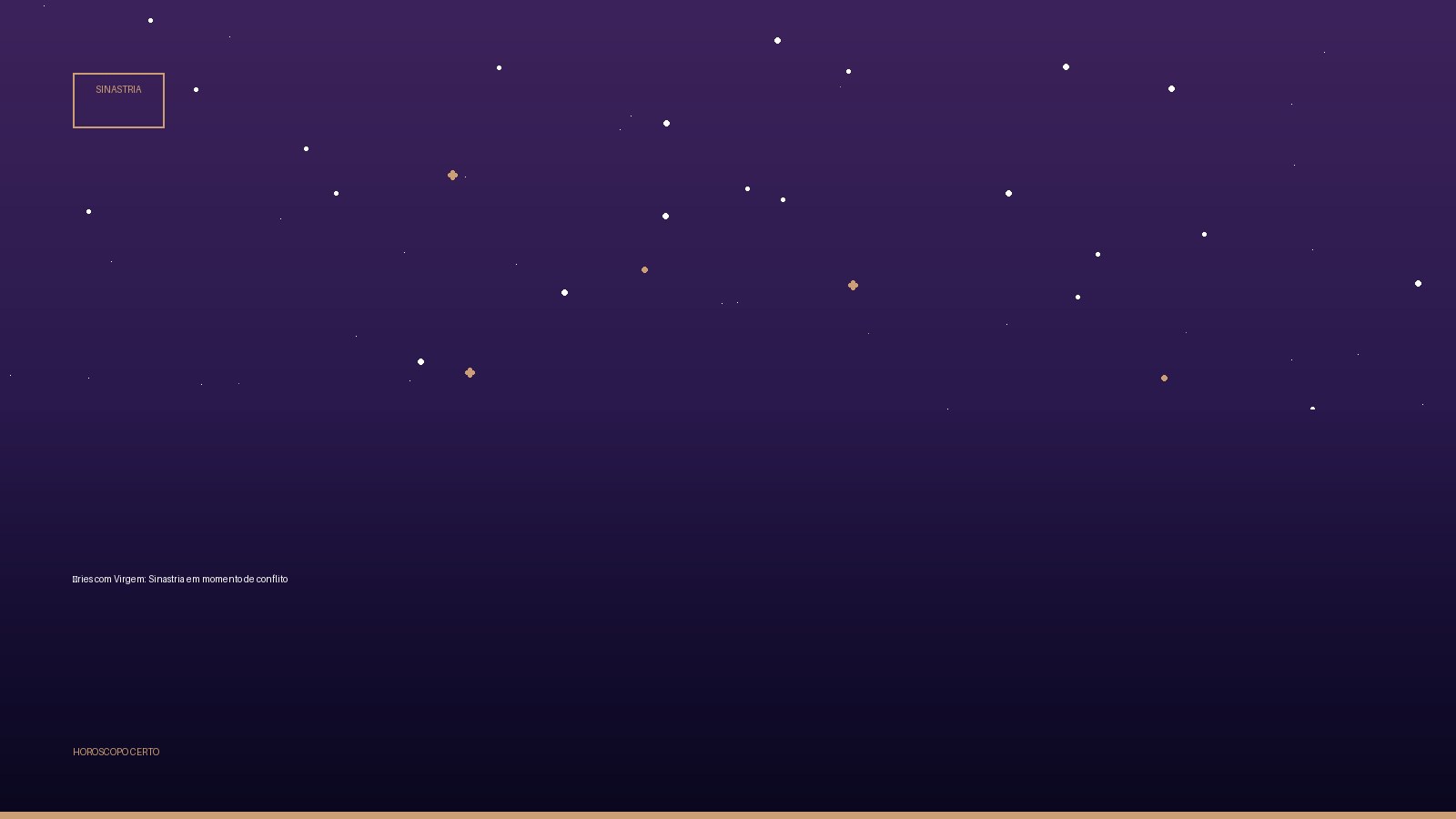 Áries com Virgem: Sinastria em momento de conflito — Sinastria no Horoscopo Certo