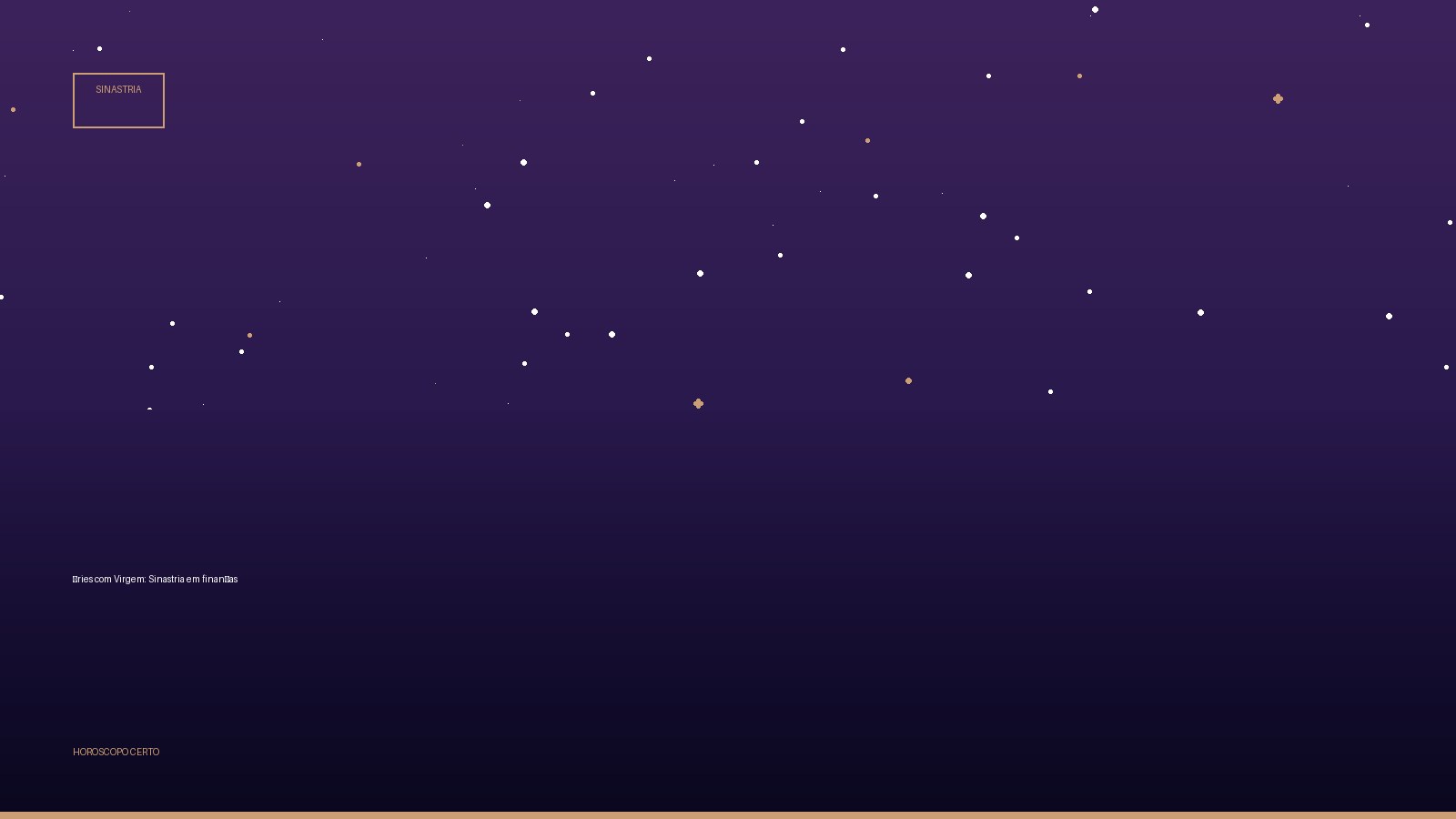 Áries com Virgem: Sinastria em finanças — Sinastria no Horoscopo Certo