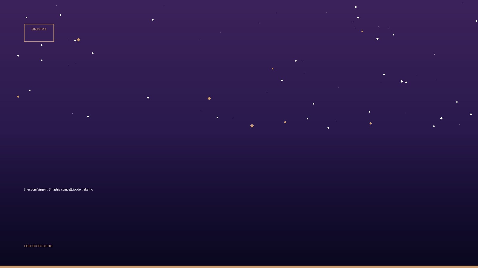 Áries com Virgem: Sinastria como sócios de trabalho — Sinastria no Horoscopo Certo