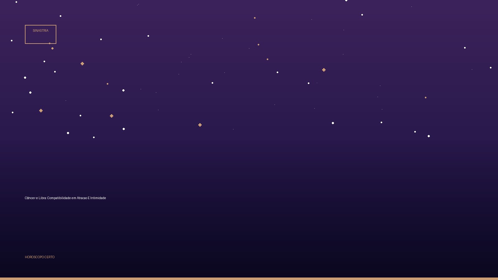 Câncer e Libra: Compatibilidade em Atracao E Intimidade — Sinastria no Horoscopo Certo