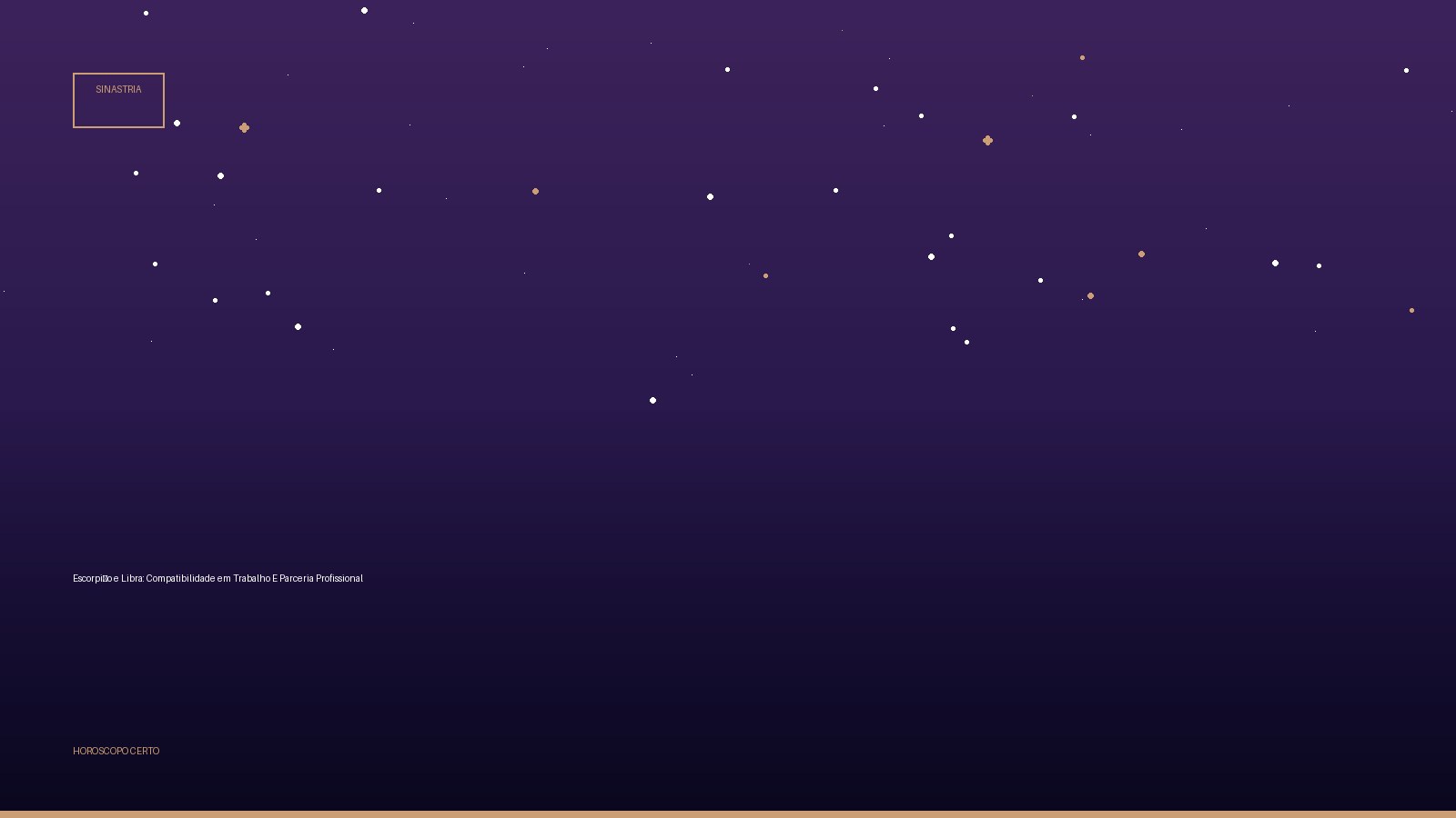 Escorpião e Libra: Compatibilidade em Trabalho E Parceria Profissional — Sinastria no Horoscopo Certo