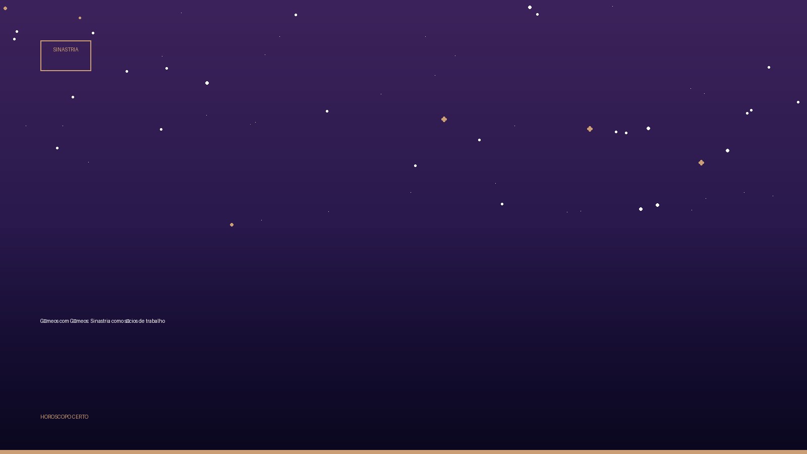 Gêmeos com Gêmeos: Sinastria como sócios de trabalho — Sinastria no Horoscopo Certo