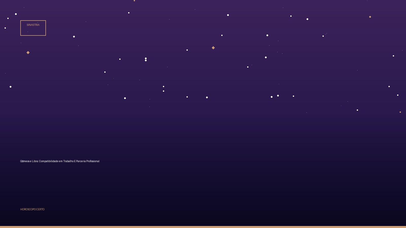 Gêmeos e Libra: Compatibilidade em Trabalho E Parceria Profissional — Sinastria no Horoscopo Certo