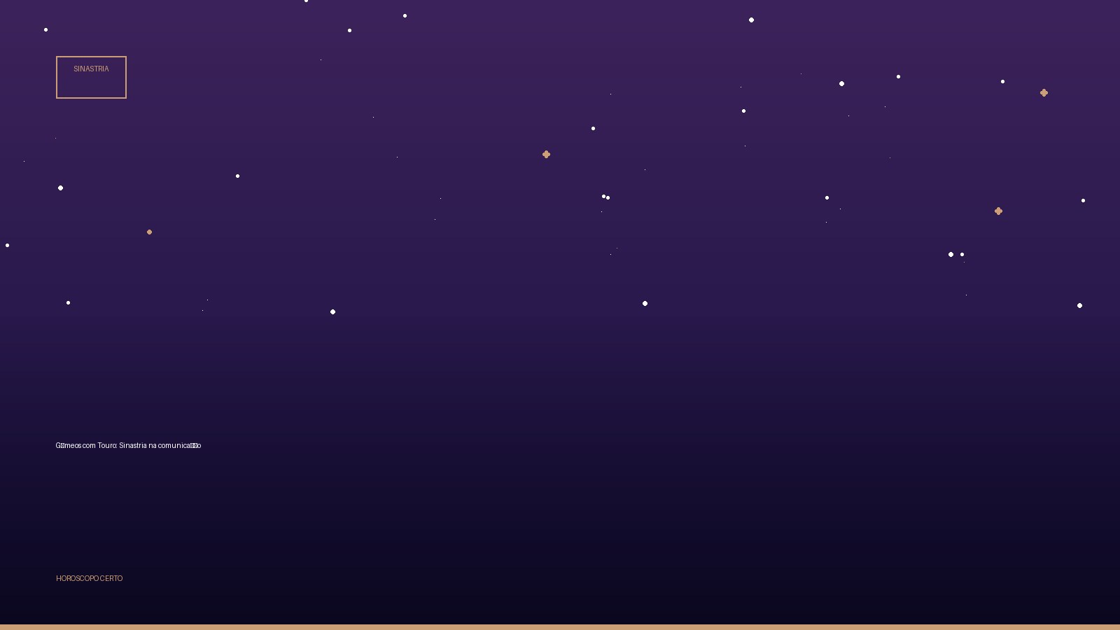 Gêmeos com Touro: Sinastria na comunicação — Sinastria no Horoscopo Certo