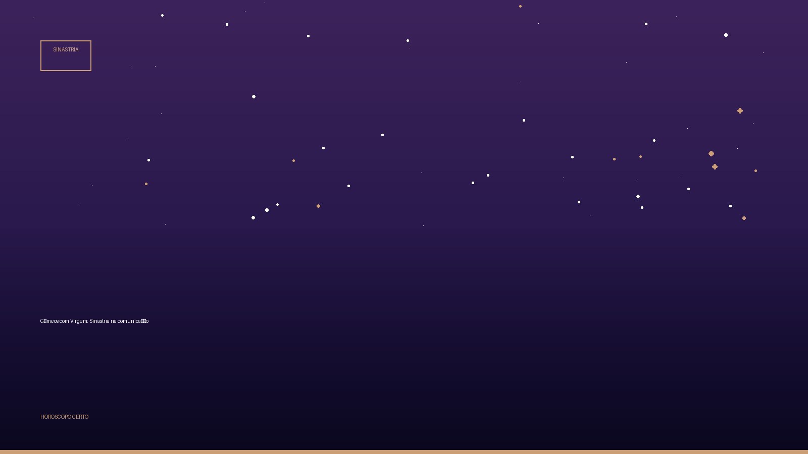 Gêmeos com Virgem: Sinastria na comunicação — Sinastria no Horoscopo Certo