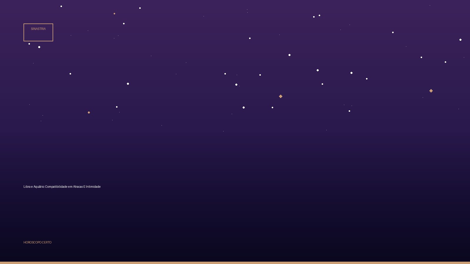 Libra e Aquário: Compatibilidade em Atracao E Intimidade — Sinastria no Horoscopo Certo