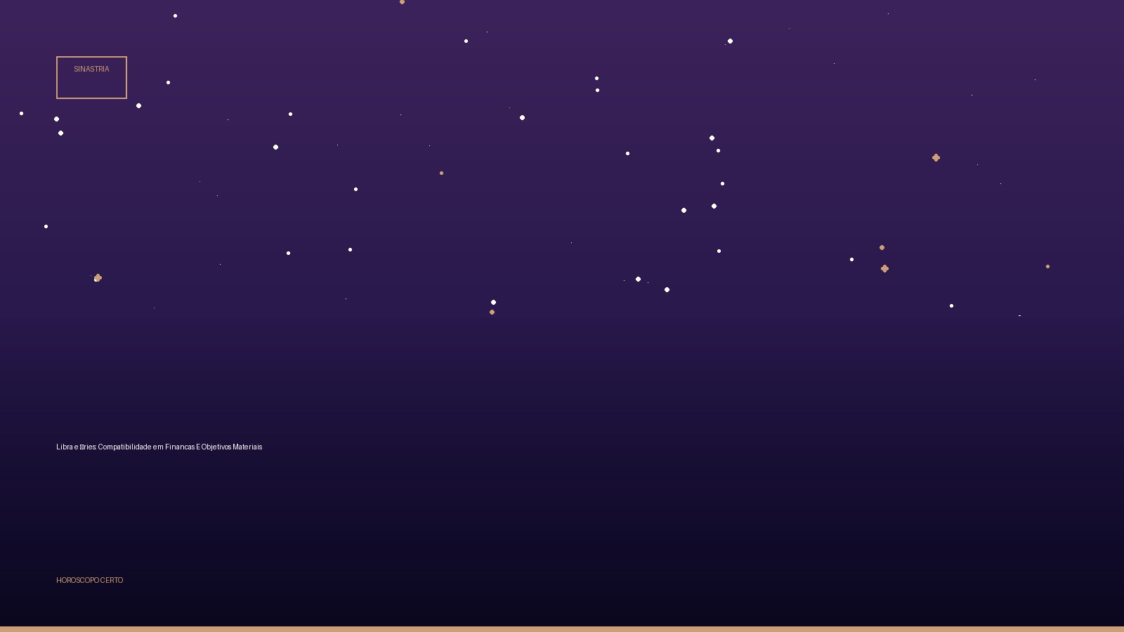 Libra e Áries: Compatibilidade em Financas E Objetivos Materiais — Sinastria no Horoscopo Certo