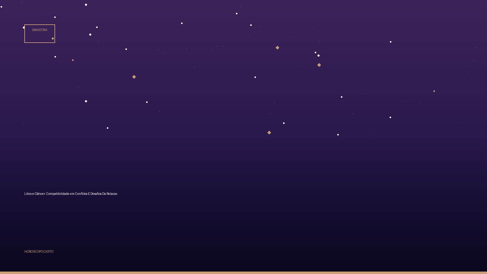 Libra e Câncer: Compatibilidade em Conflitos E Desafios Da Relacao — Sinastria no Horoscopo Certo