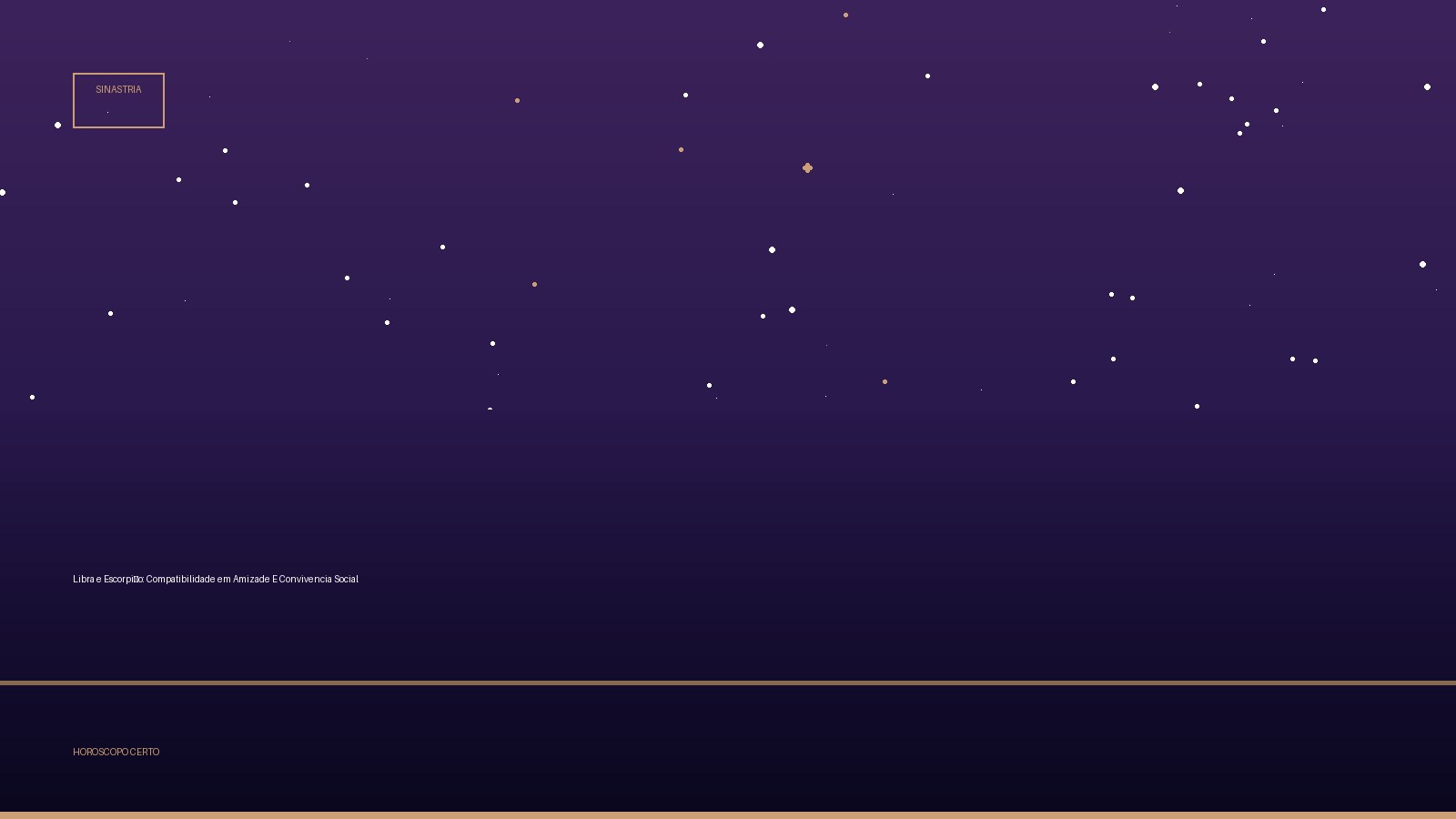 Libra e Escorpião: Compatibilidade em Amizade E Convivencia Social — Sinastria no Horoscopo Certo