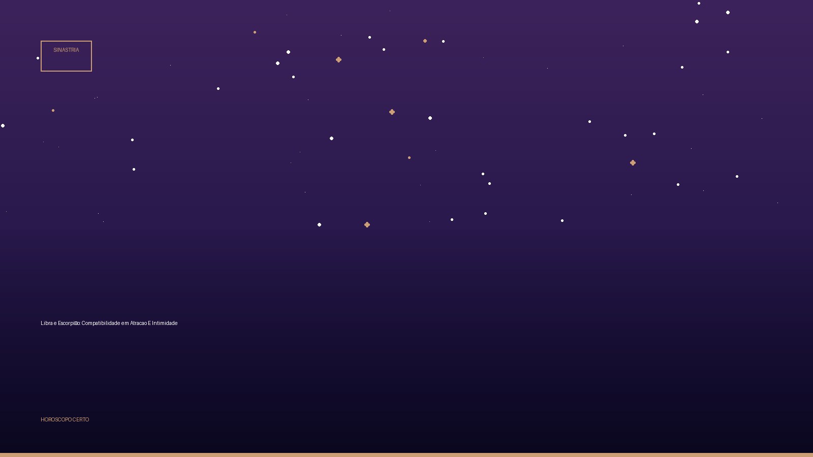 Libra e Escorpião: Compatibilidade em Atracao E Intimidade — Sinastria no Horoscopo Certo