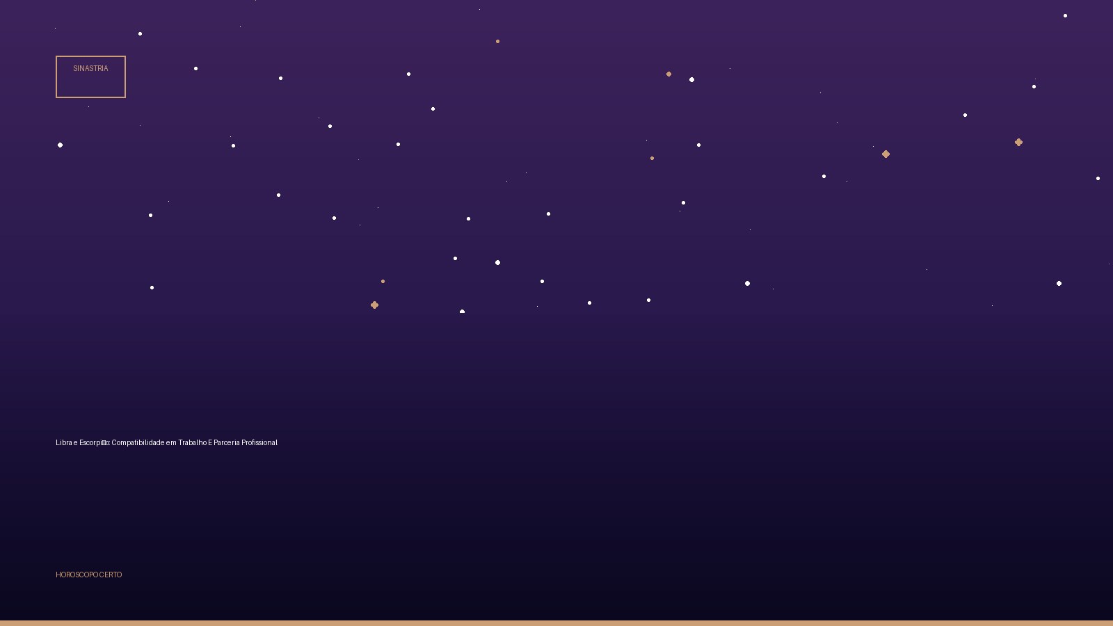 Libra e Escorpião: Compatibilidade em Trabalho E Parceria Profissional — Sinastria no Horoscopo Certo