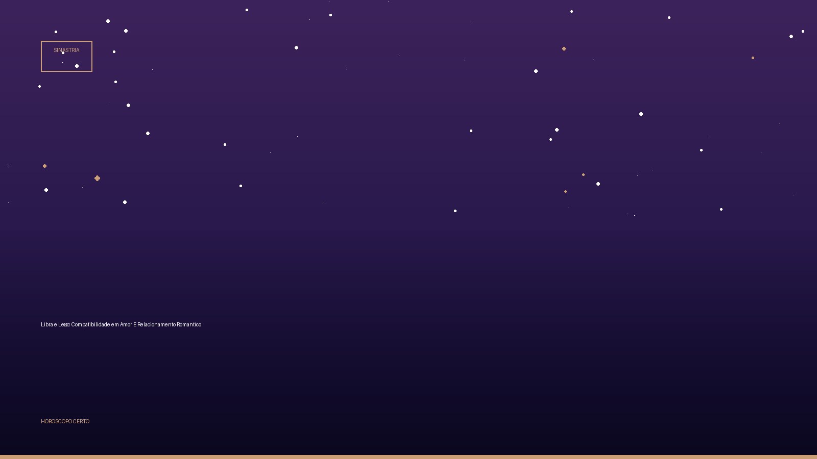 Libra e Leão: Compatibilidade em Amor E Relacionamento Romantico — Sinastria no Horoscopo Certo