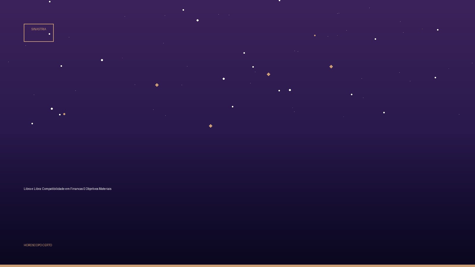 Libra e Libra: Compatibilidade em Financas E Objetivos Materiais — Sinastria no Horoscopo Certo