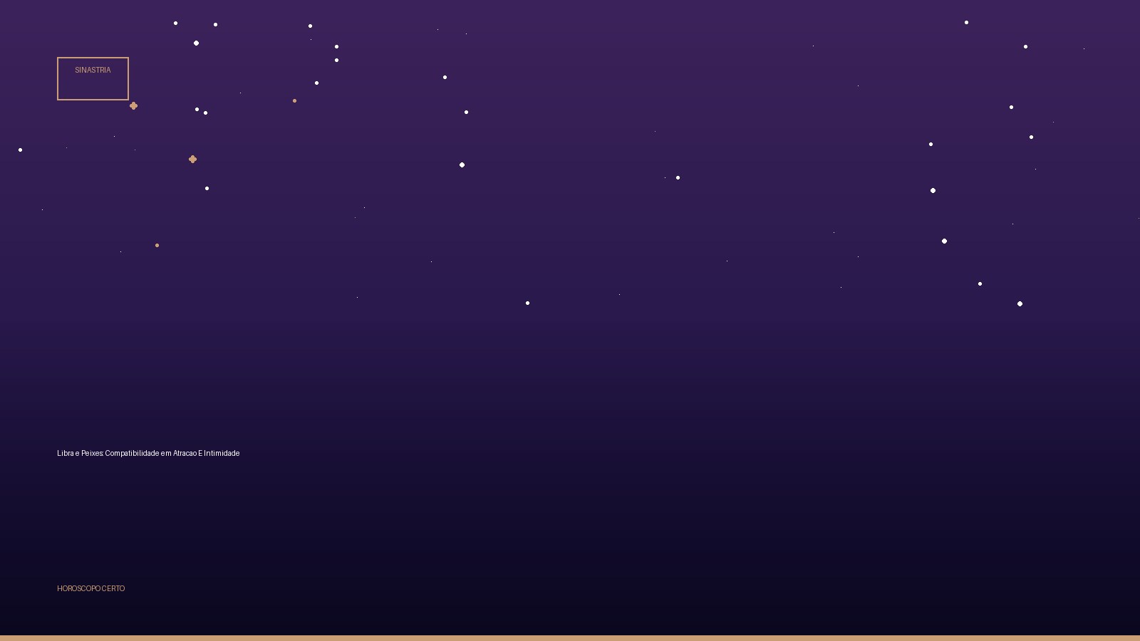 Libra e Peixes: Compatibilidade em Atracao E Intimidade — Sinastria no Horoscopo Certo