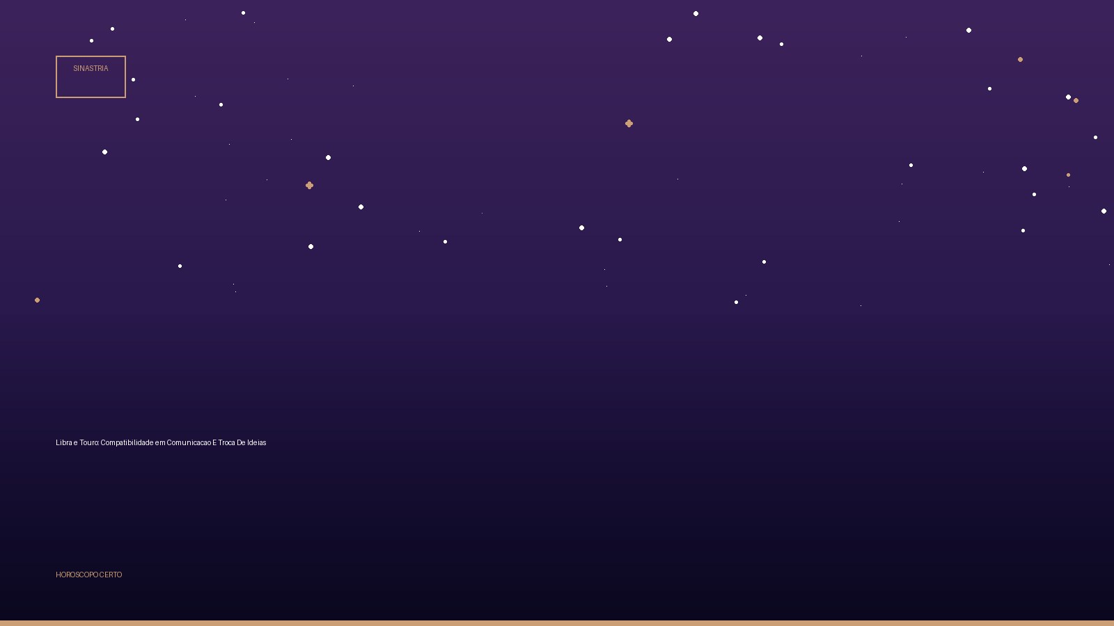 Libra e Touro: Compatibilidade em Comunicacao E Troca De Ideias — Sinastria no Horoscopo Certo