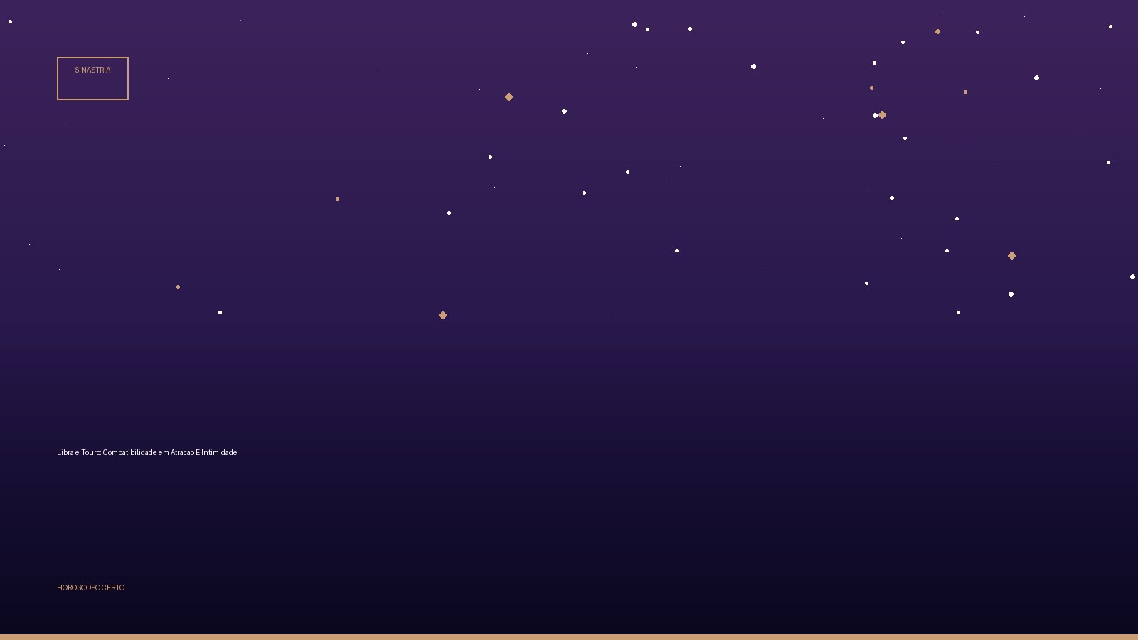 Libra e Touro: Compatibilidade em Atracao E Intimidade — Sinastria no Horoscopo Certo
