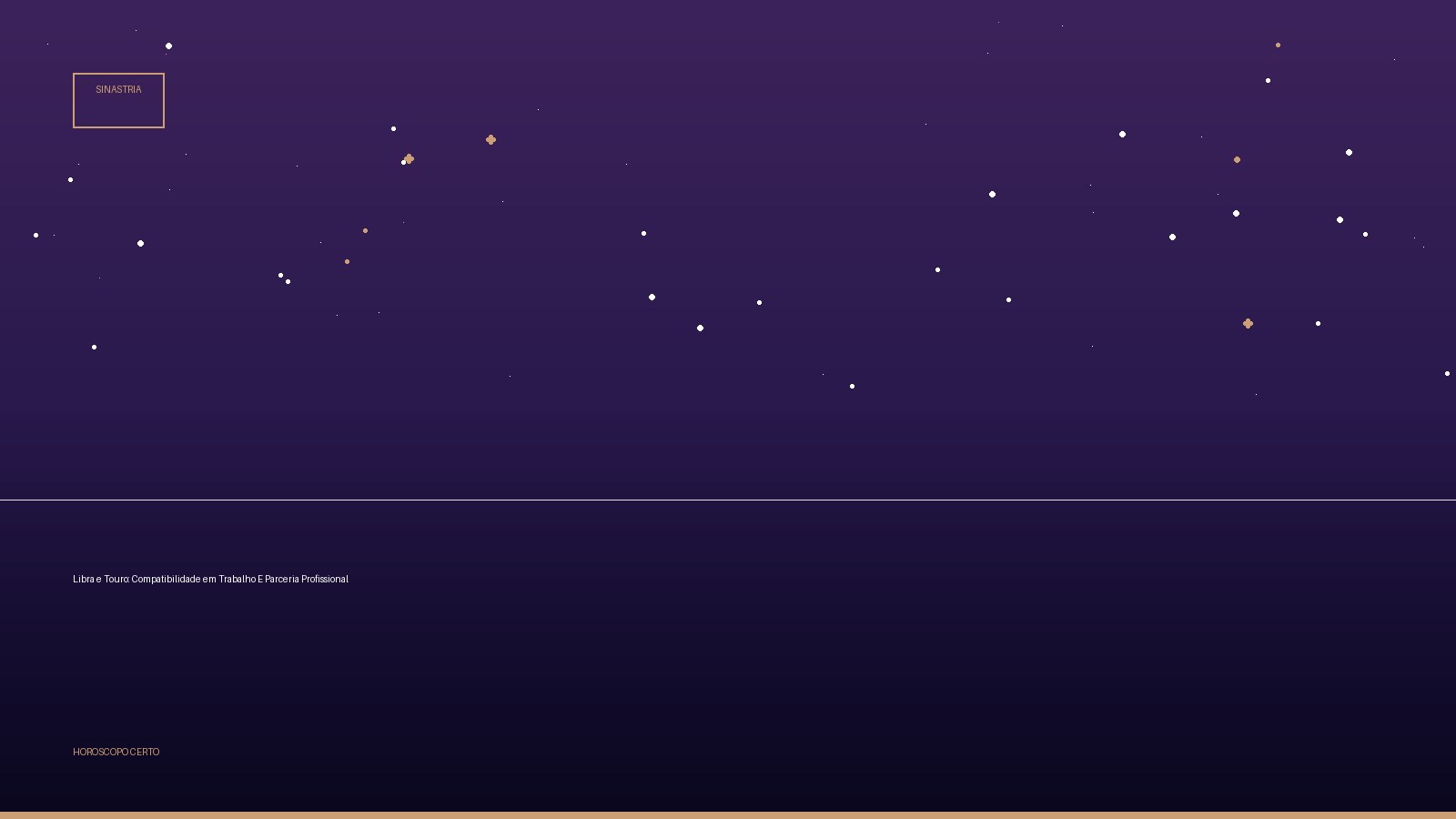 Libra e Touro: Compatibilidade em Trabalho E Parceria Profissional — Sinastria no Horoscopo Certo