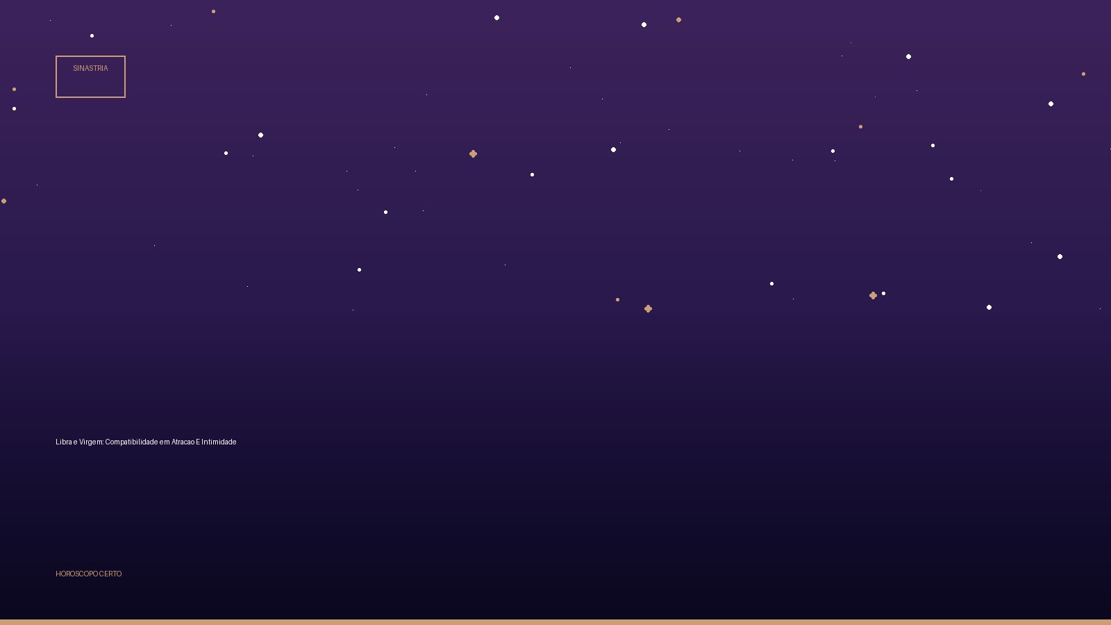 Libra e Virgem: Compatibilidade em Atracao E Intimidade — Sinastria no Horoscopo Certo