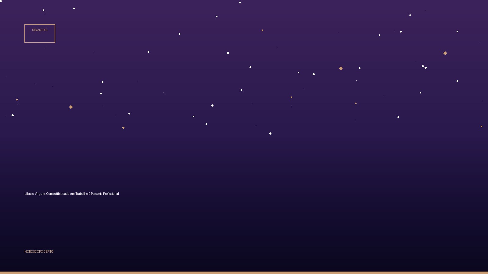 Libra e Virgem: Compatibilidade em Trabalho E Parceria Profissional — Sinastria no Horoscopo Certo