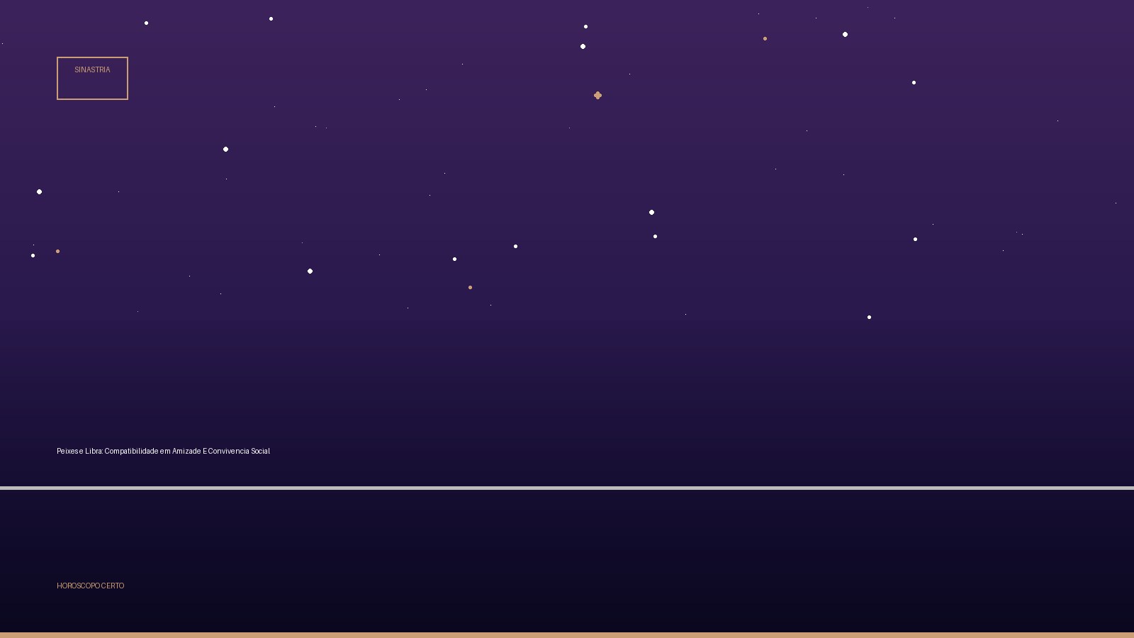 Peixes e Libra: Compatibilidade em Amizade E Convivencia Social — Sinastria no Horoscopo Certo