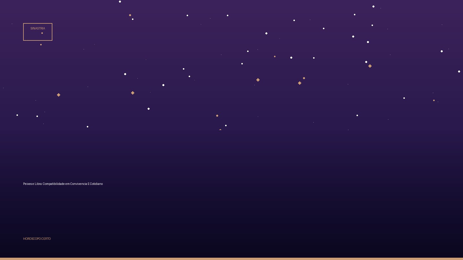 Peixes e Libra: Compatibilidade em Convivencia E Cotidiano — Sinastria no Horoscopo Certo
