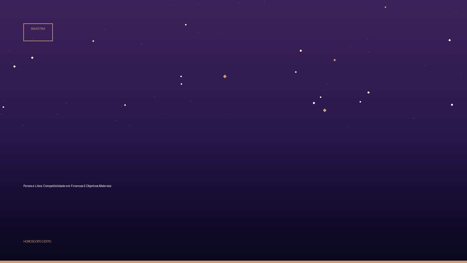 Peixes e Libra: Compatibilidade em Financas E Objetivos Materiais — Sinastria no Horoscopo Certo