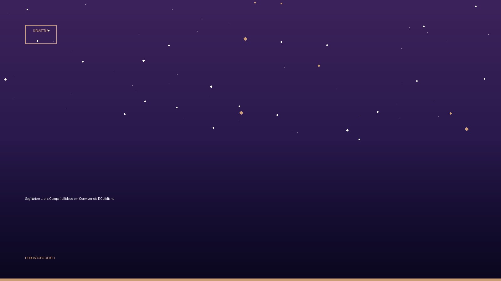 Sagitário e Libra: Compatibilidade em Convivencia E Cotidiano — Sinastria no Horoscopo Certo