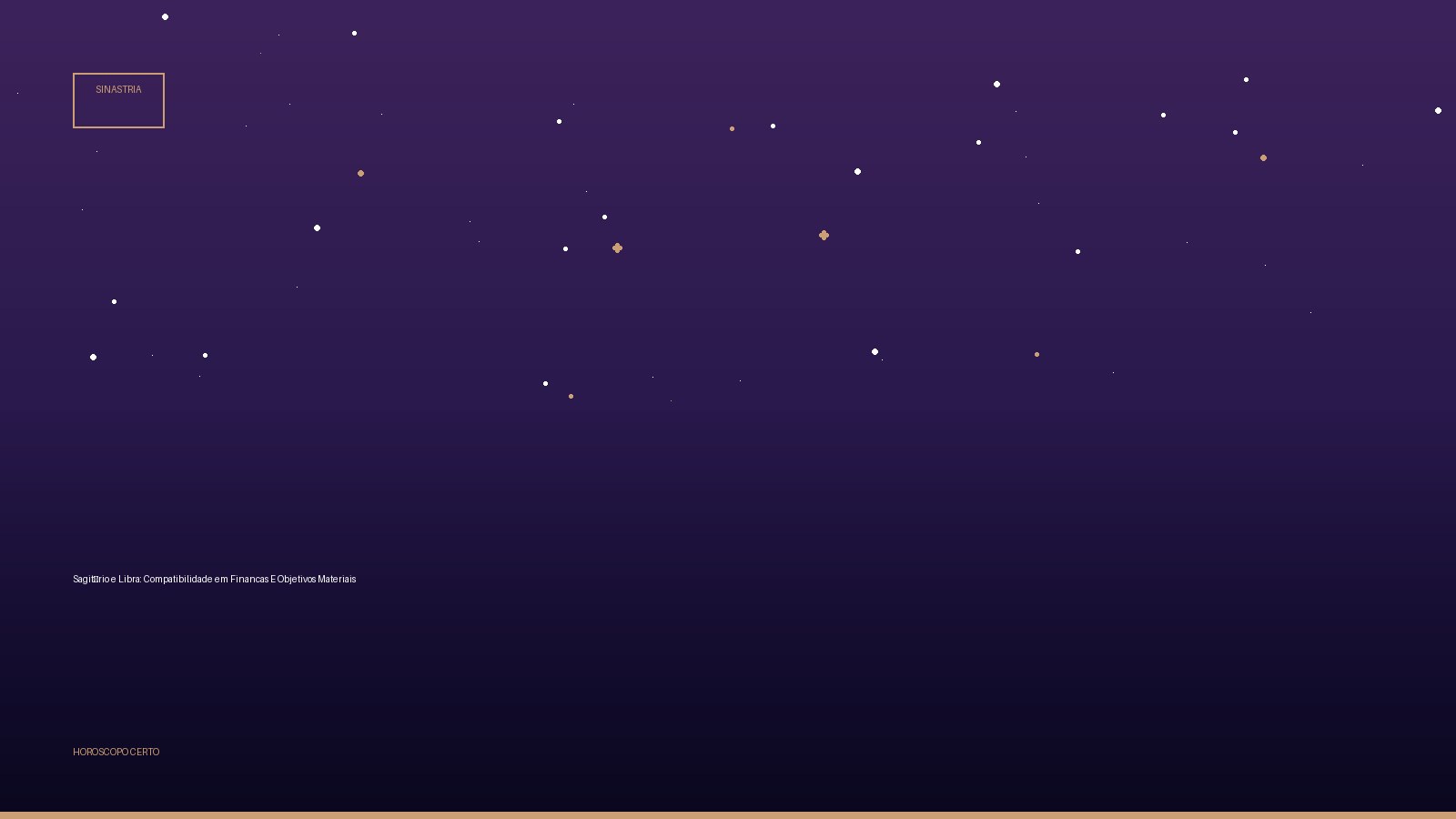 Sagitário e Libra: Compatibilidade em Financas E Objetivos Materiais — Sinastria no Horoscopo Certo